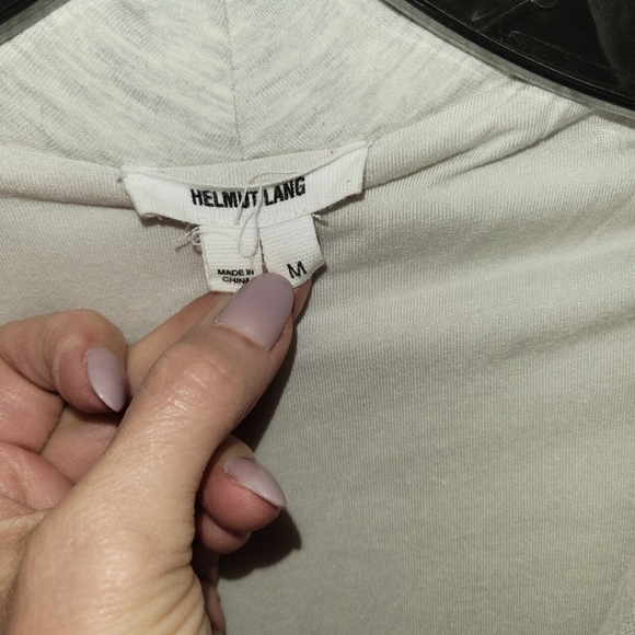 Helmut Lang asymmetrical zip up sweatshirt - Picture 5 of 6